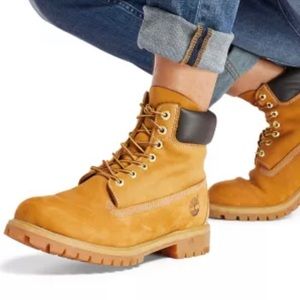 Timberland Men’s 6inch Wheat Nubuck Boot